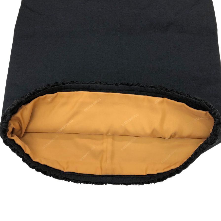 極美品◆ディースクエアード ノースリーブ ワンピース レディース サイズ42 ブラック S73CT0940 S42984 DSQUARED2 【AFB44】