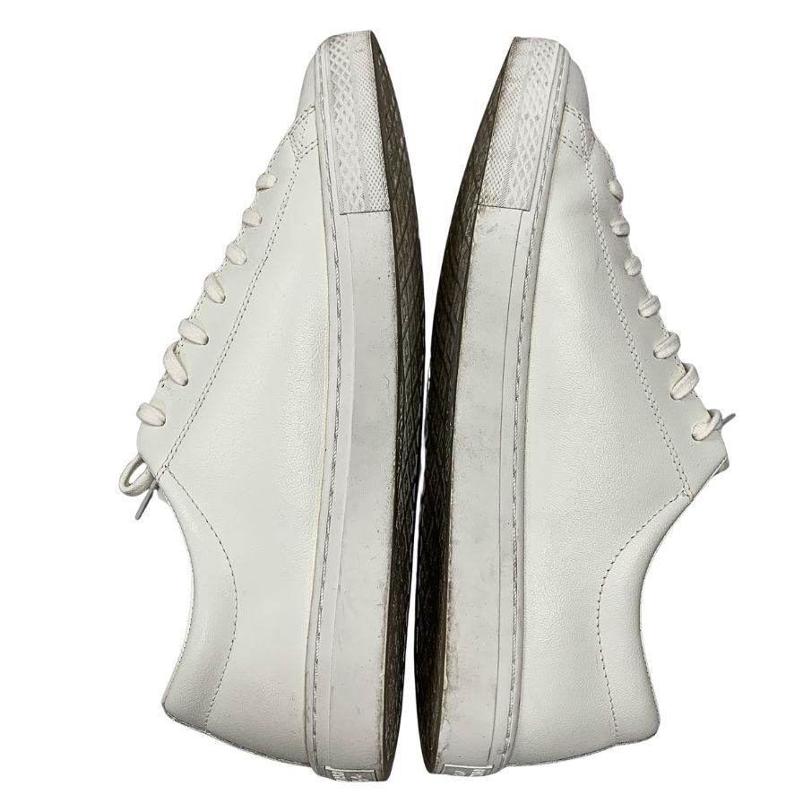 コンバース レザースニーカー オールスター クップ メンズ サイズ27.5cm ホワイト CONVERSE ALL STAR COUPE OX 約27.5cm【AFD3】