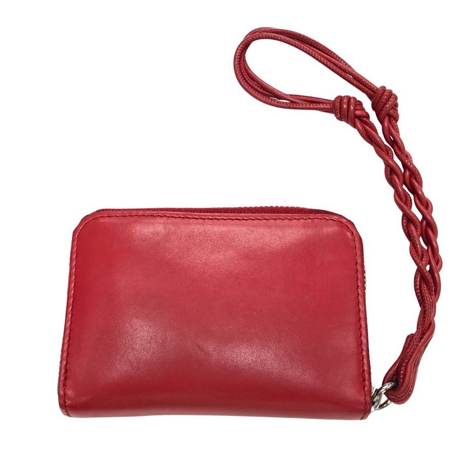ジルサンダー レザーコインケース レッド JIL SANDER