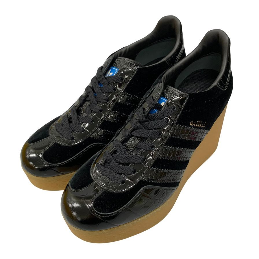 グッチ×アディダス 725627 厚底スニーカー ガゼル スエード ブラック レディース サイズ38 GUCCI×ADIDAS GAZELL –  ストックラボ オンライン｜ブランドヴィンテージ