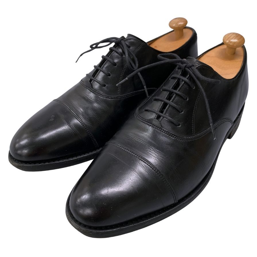 ロイドフットウェア レザーシューズ ストレートチップ 1213EW10 カーフ サイズ7.5E メンズ ブラック Lloyd Footwear 約26.5cm【AFC3】
