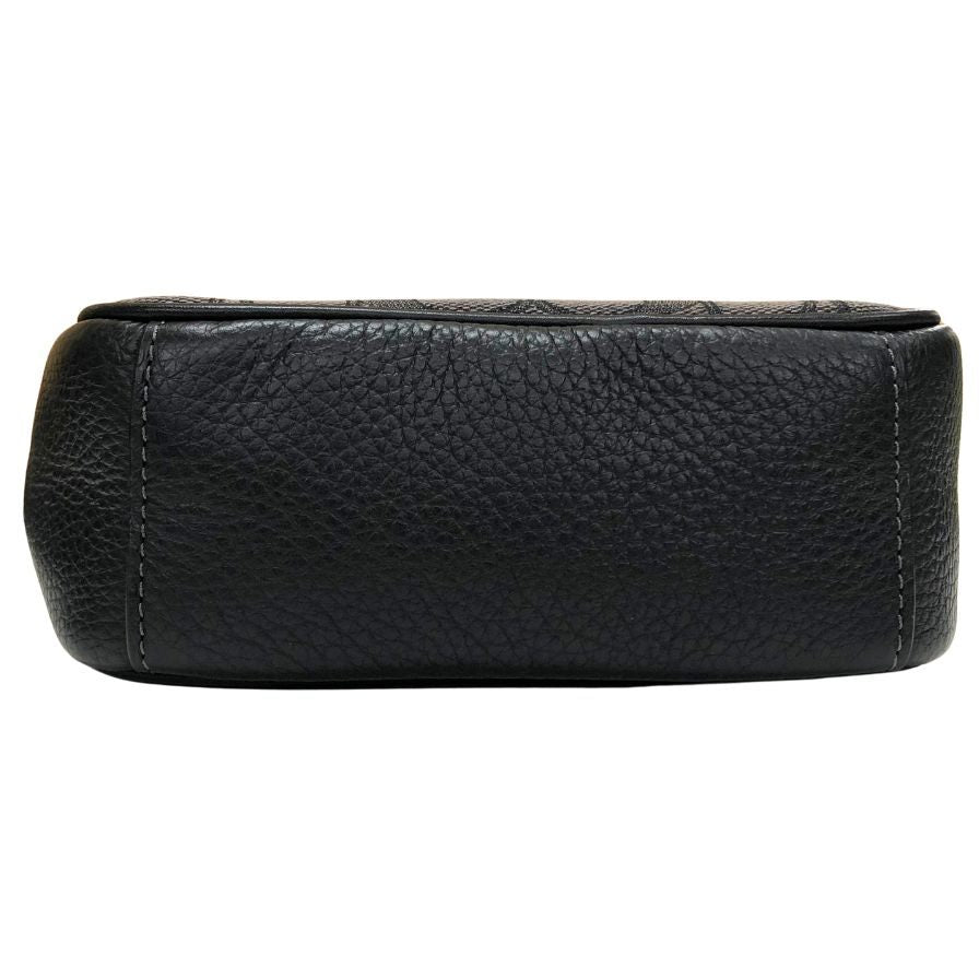 コーチ ショルダーバッグ ルーカス クロスボディ シグネチャー ジャカード CO915 ブラック COACH【AFE11】