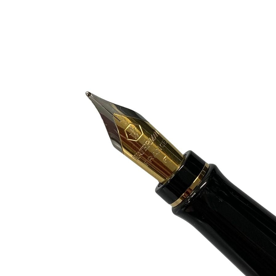 ウォーターマン 万年筆 エキスパート エッセンシャル ブラック ゴールド Fニブ WATERMAN【AFB53】