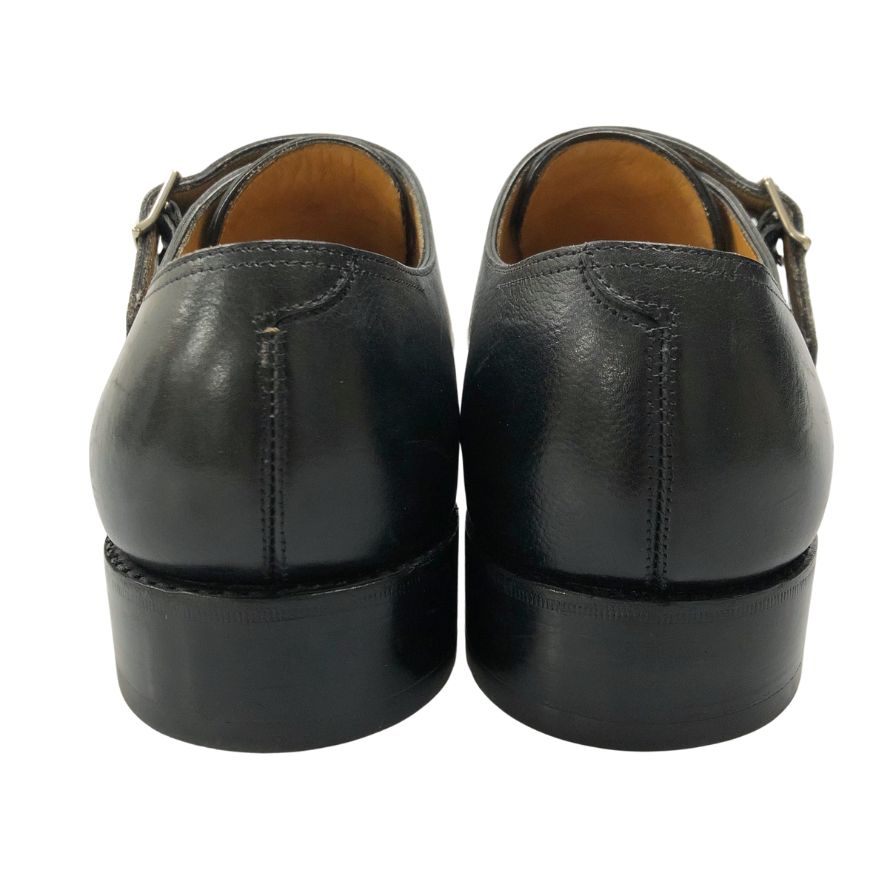 ジョンロブ レザーシューズ ダブルモンク ウィリアム サイズ6EE ブラック JOHN LOBB William ビジネスシューズ 約24.5cm【LA】【中古】