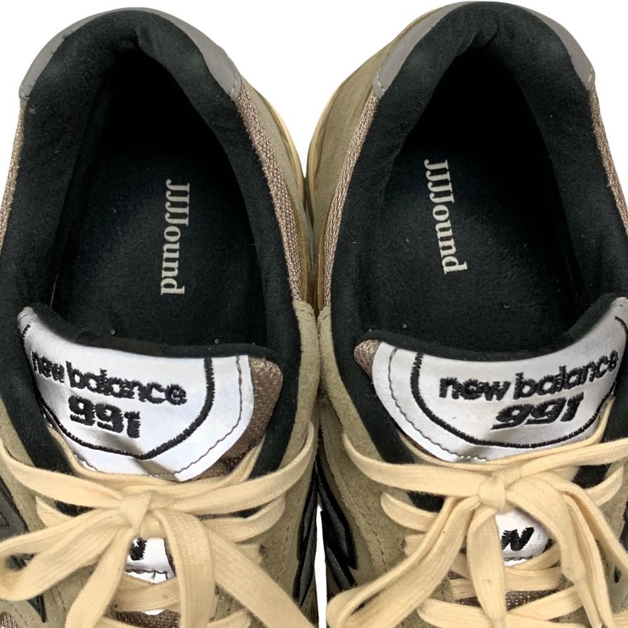美品◆ニューバランス スニーカー ジョウンド M992JJ MADE IN ENGLAND メンズ サイズUS10 グレー系 NEW BALANCE JJJJound【AFD7】