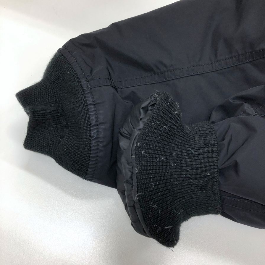 中古◆ノースフェイス 中綿ジャケット NY82452 インサレーションボンバージャケット MA-1 メンズ ブラック サイズM THE NORTH FACE 【AFA24】