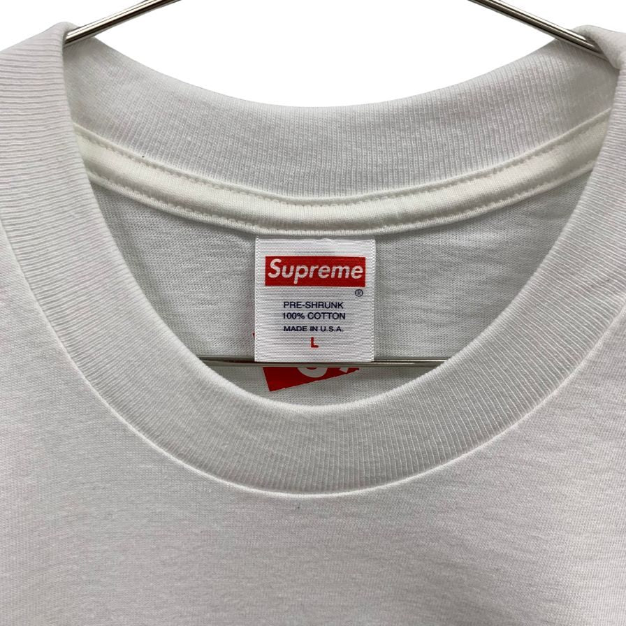 極美品◆シュプリーム Tシャツ 30th Anniversary Tee サイズL メンズ ホワイト Supreme 【AFB36】