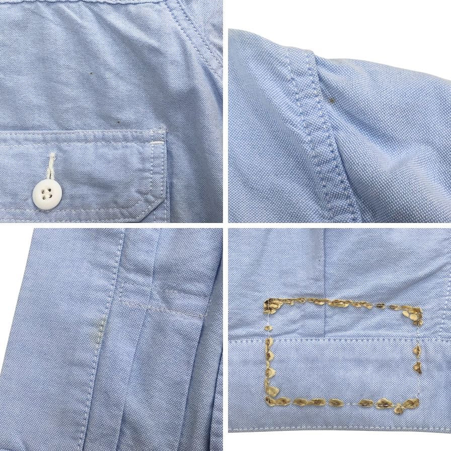 中古◆ヴィズヴィム ビズビム コットン ジャケット 101 メンズ ブルー サイズL visvim 【AFB41】