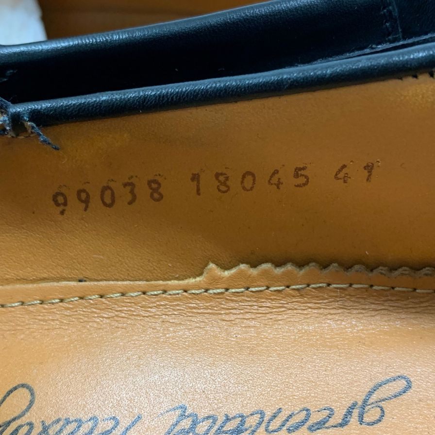 極美品◆ジャランスリウァヤ レザーシューズ 99038 サイズ41 ブラック メンズ Jalan Sriwijaya【AFD12】
