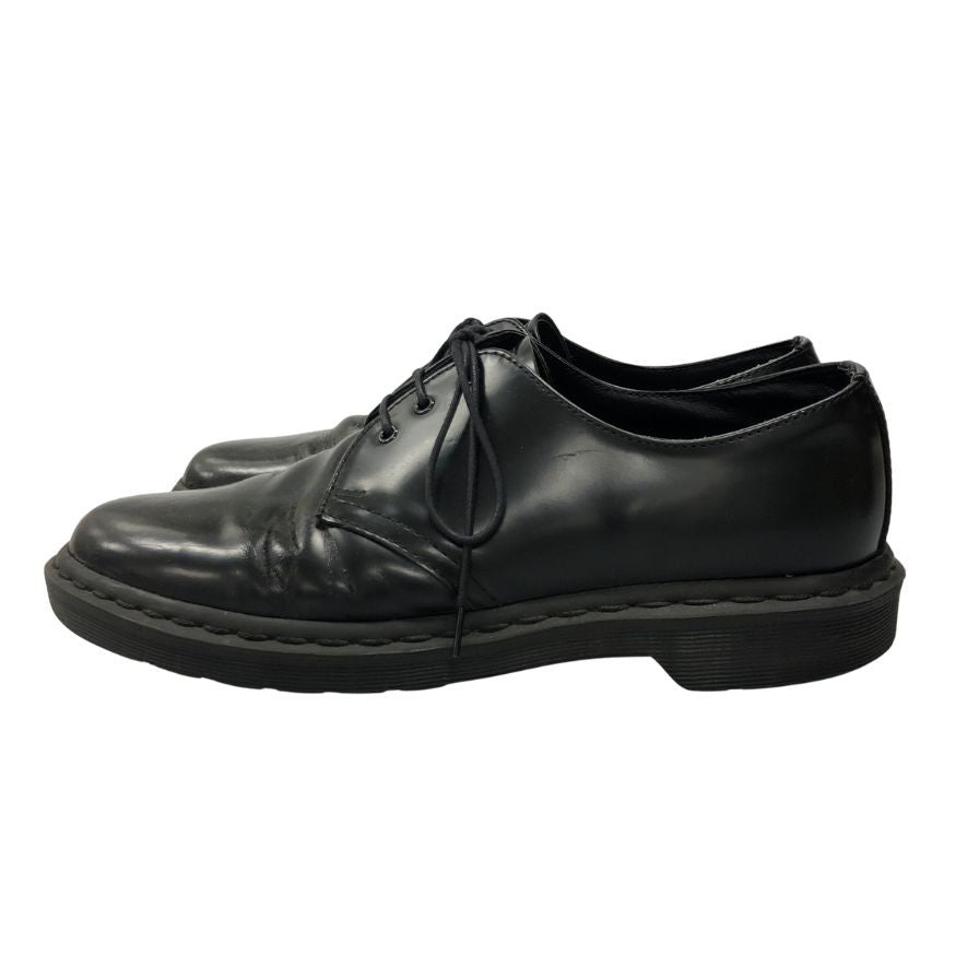中古◆ドクターマーチン レザーシューズ モノ 1461 ブラック系 メンズ サイズUK9 Dr.Martens【AFC42】