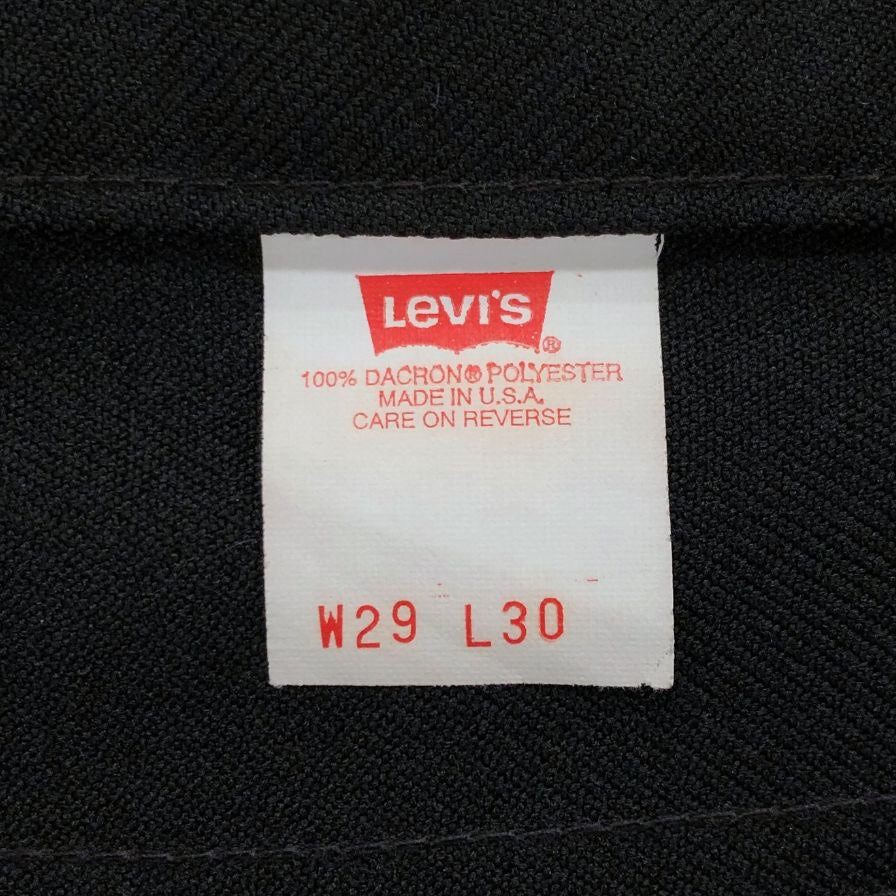 リーバイス スタプレ 517 アメリカ製 90年代 ブラック メンズ サイズW29L30 Levi’s 【AFB6】