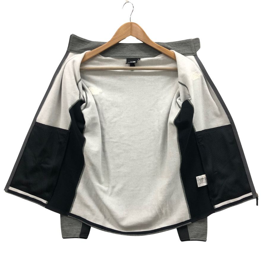 美品◆ザ ノースフェイス ライトジャケット NL71503 ジップアップ ウール&ポリエステル メンズ グレー サイズS THE NORTH FACE 【AFB42】