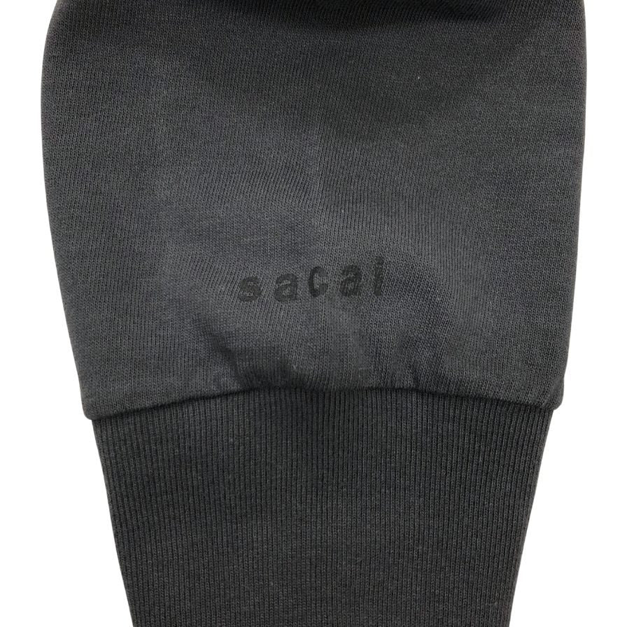 新品同様◆サカイ 24SS 長袖Tシャツ Print L/S T-shirt グレー メンズ サイズ1 Sacai 【AFB22】
