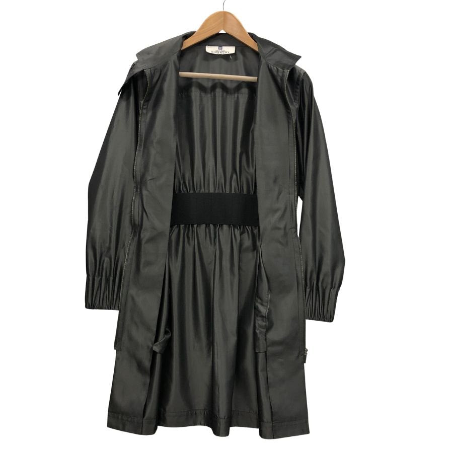 美品◆ジバンシー カラーコート ナイロン グレー サイズ38 レディース GIVENCHY 【AFA5】