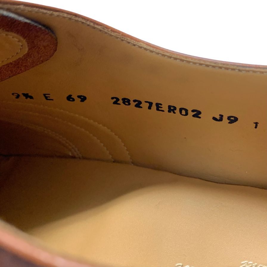 ロイドフットウェア レザーシューズ 2827ER02 パンチドキャップトゥ ブラウン メンズ サイズ 9.5 Lloyd Footwear 約28.0cm【AFD1】