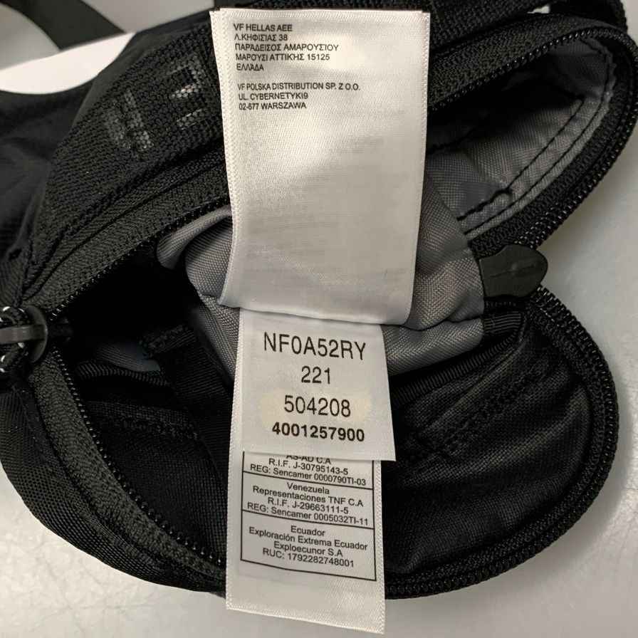 ザ ノースフェイス ポーチ BOZER POUCH L ナイロン ファスナー ロゴ ユニセックス ブラック THE NORTH FACE【AFE9】