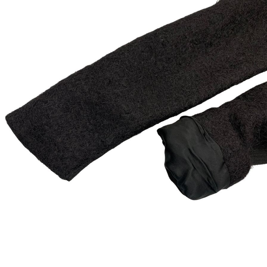 美品◆リックオウエンス ラップコート モヘア ブラック レディース サイズ38 Rick Owens レディース【AFA24】