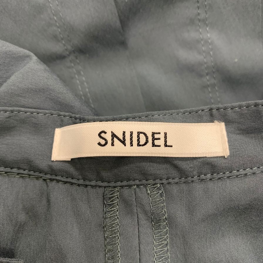 中古◆スナイデル ドレス フリル 水色 サイズ0 レディース 綿 SNIDEL 【AFB48】