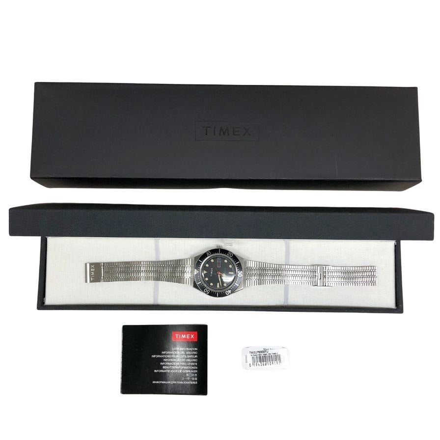タイメックス 腕時計 自動巻き M79 TW2U783007U シルバー メンズ TIMEX【AFI7】