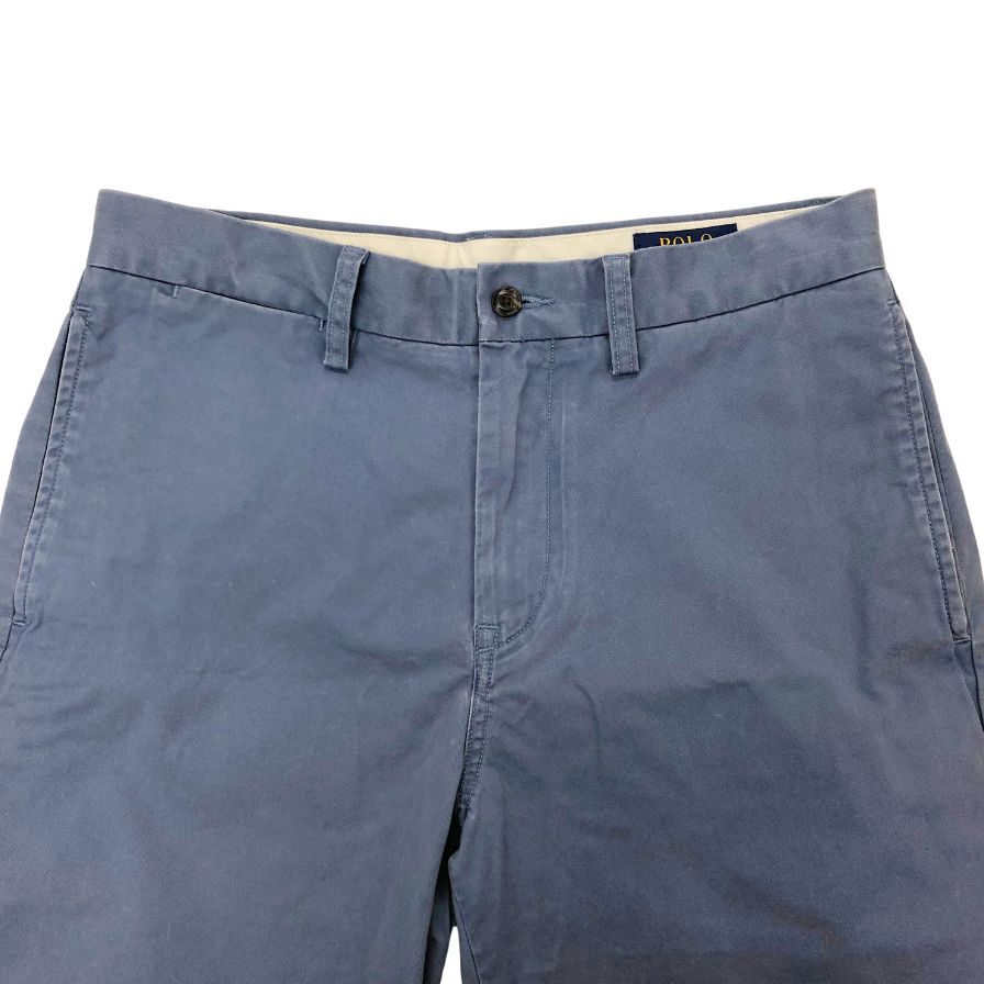 ポロ ラルフローレン ハーフパンツ ショートパンツ チノ ストレッチ クラシック フィット サイズ30 メンズ ブルー系 POLO RALPH LAUREN 【AFB46】