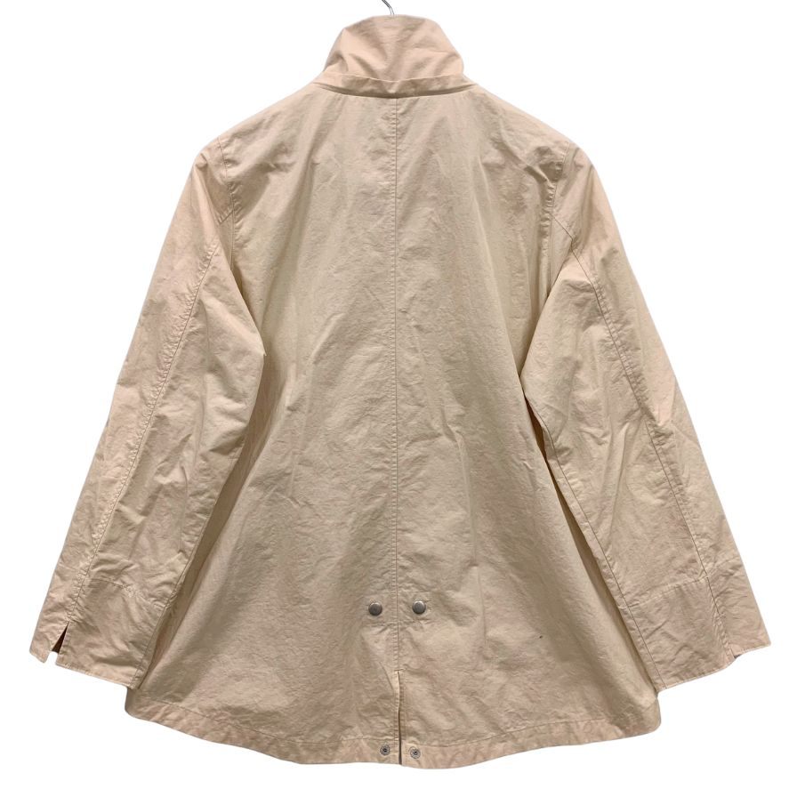 美品◆ミーニャキラキラ ナイロンジャケット ベージュ レディース サイズL MINHA KILA KILA 【AFB15】