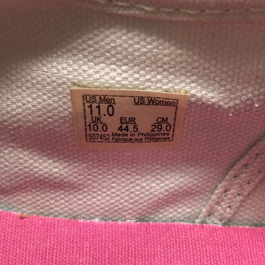 バンズ オーセンティック ローカットスニーカー アシュリー ルカシェフスキー ホワイト メンズ サイズ29.0cm VANS Ashley Lukashevsky 約29.0cm【AFD7】