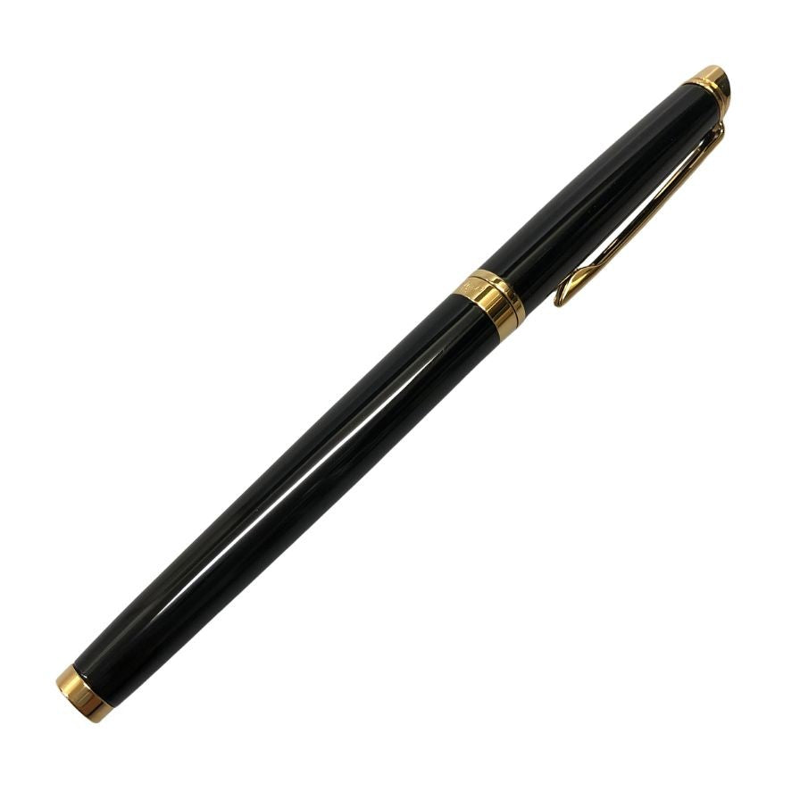 ウォーターマン 万年筆 メトロポリタン エッセンシャル ブラック×ゴールド Fニブ WATERMAN【AFI18】
