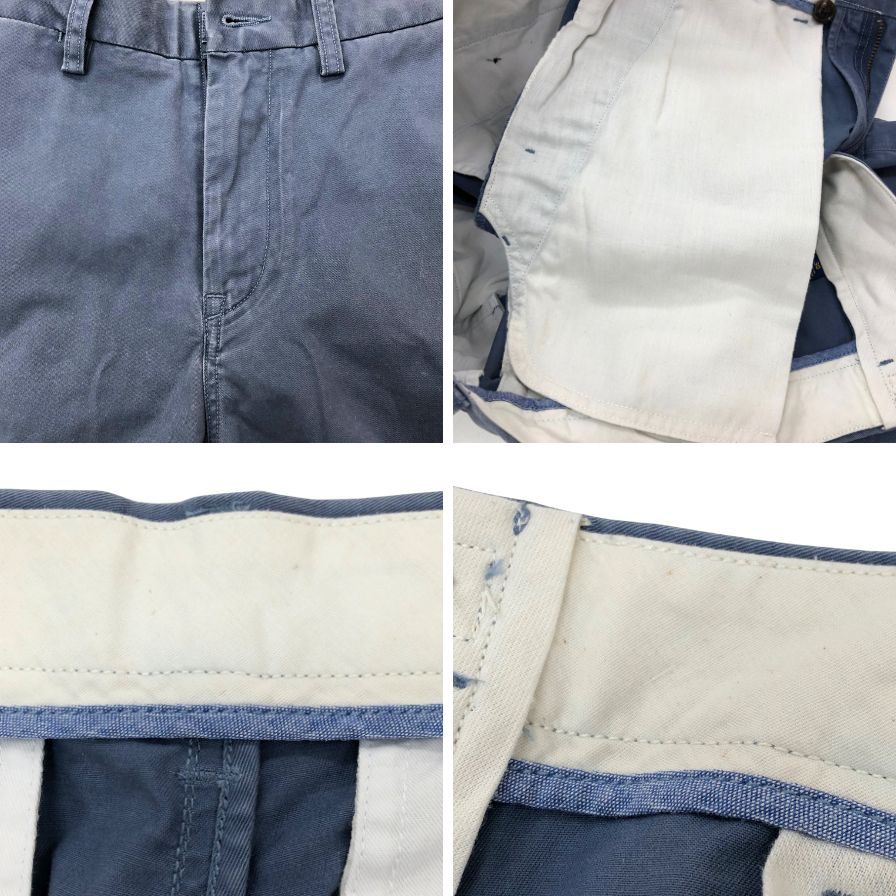 ポロ ラルフローレン ハーフパンツ ショートパンツ チノ ストレッチ クラシック フィット サイズ30 メンズ ブルー系 POLO RALPH LAUREN 【AFB46】