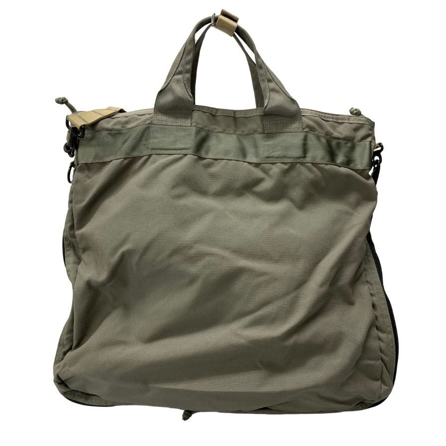 ブリーフィング ビームス+ ショルダーバッグ ユーティリティ ヘルメットバッグ ナイロン メッシュ メンズ カーキ BRIEFING × BEAMS PLUS【AFE2】