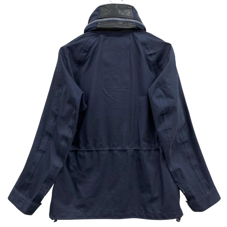中古◆ヴィズヴィム ビズビム マウンテンパーカ コットン ゴアテックス ラミネート加工 メンズ ネイビー サイズM visvim 【AFB14】