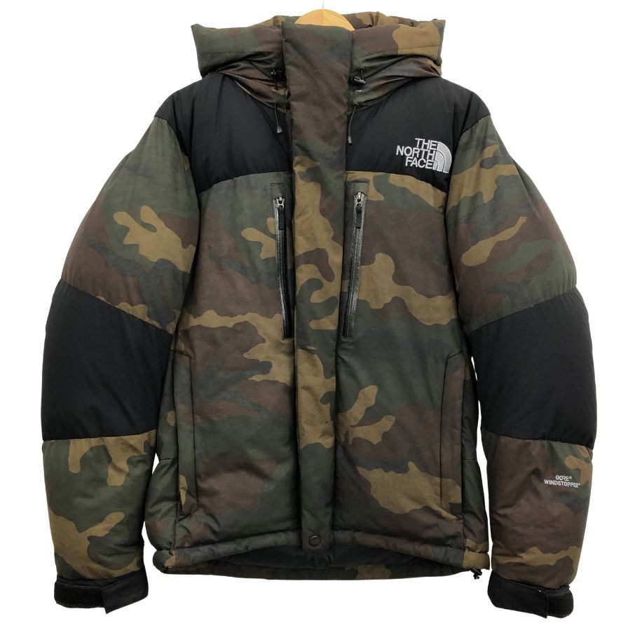 中古◆ザ・ノースフェイス バルトロライトジャケット ND91845 カモ柄 サイズM メンズ ナイロン THE NORTH FACE Baltro 【AFA5】