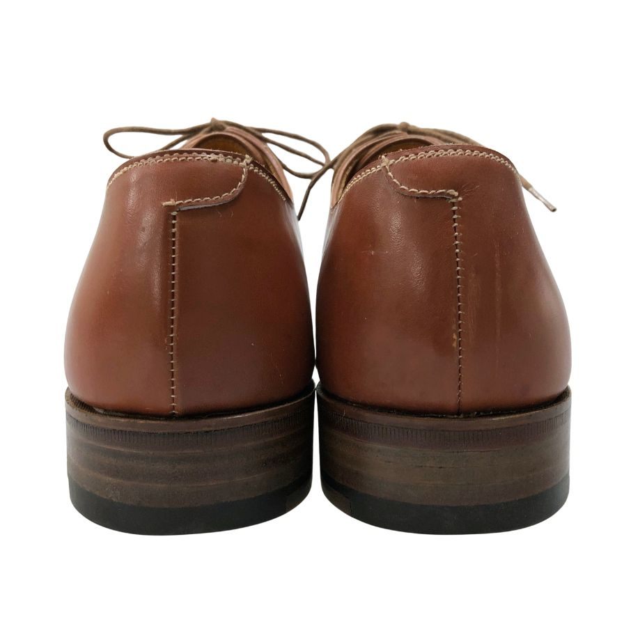 グレンソン レザーシューズ Uチップ 外羽根 革靴 ブラウン メンズ サイズ6E GRENSON ビジネスシューズ 約24.5cm【LA】【中古】