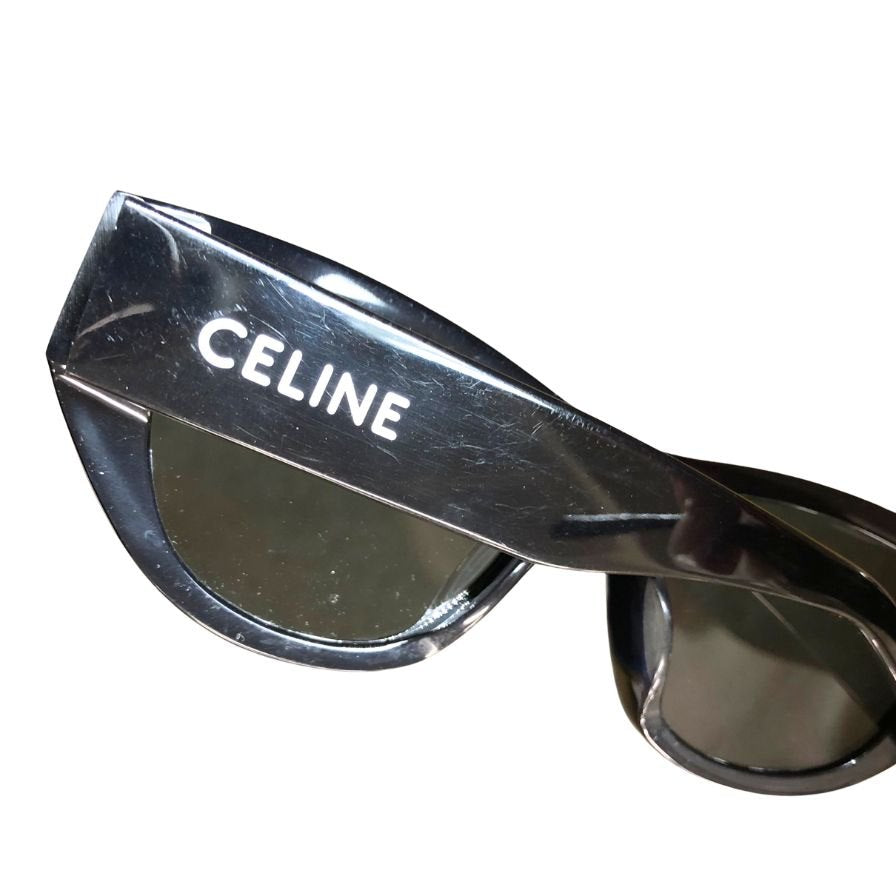 セリーヌ サングラス モノクローム フレームロゴ CL40278U 01A 55□17 140 ユニセックス ブラック CELINE【AFI11】
