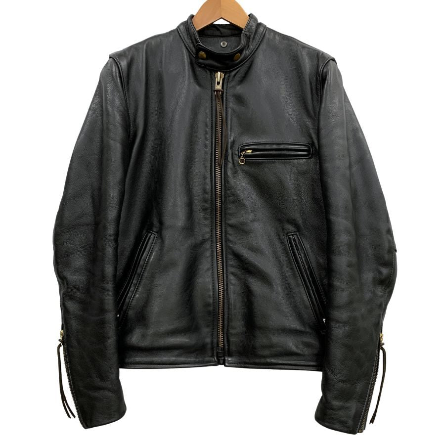 中古◇バンソン シングルライダース タイプB ブラック サイズ38