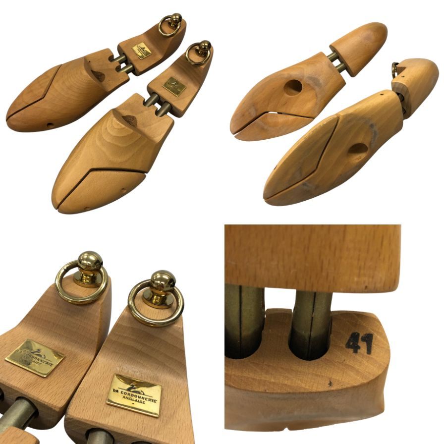 トレーディングポスト ダブルモンク スウェード ストレートチップ メンズサイズ 6 ブラウン Trading Post ビジネスシューズ 約25.0cm【LA】【中古】