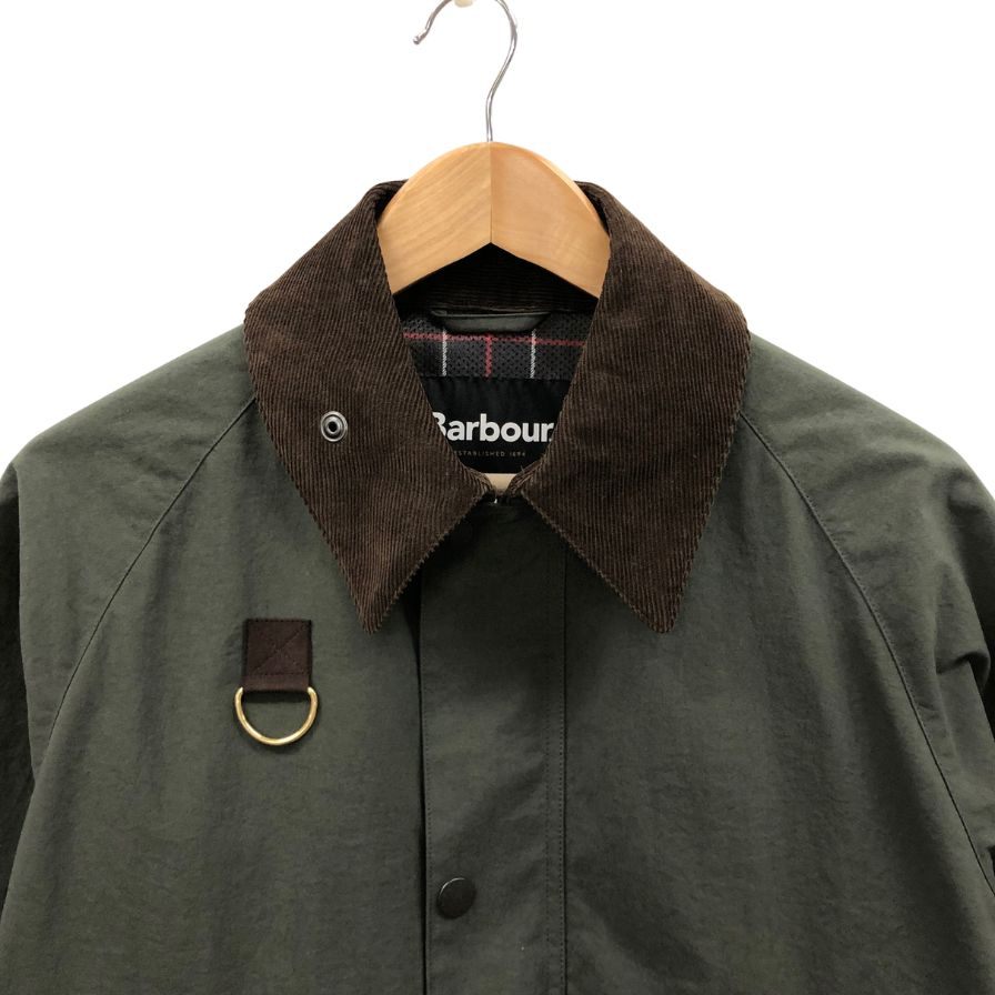 極美品◆バブアー ジャーナルスタンダード ブルゾン スペイ メンズ Mサイズ カーキ BARBOUR JOURNAL STANDARD SPEY 【AFB47】