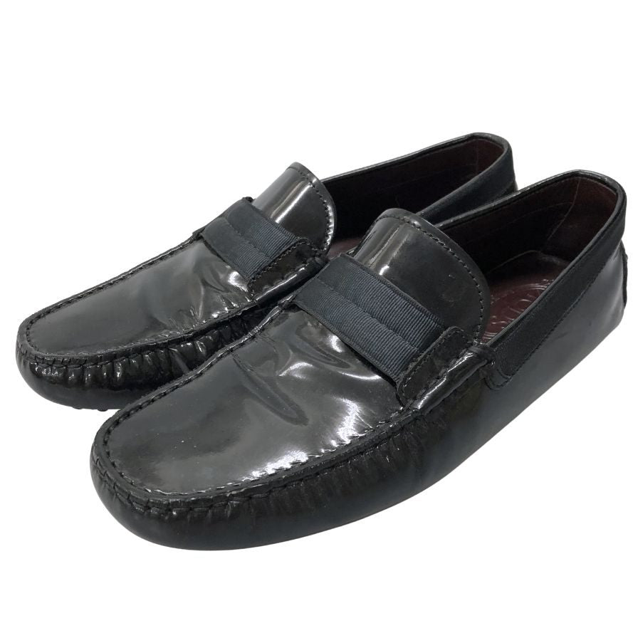 【美品】トッズ コインローファー パテント ローファー ドライビングシューズ TOD'S トッズ ドライビングシューズ ローファー パテントレザー