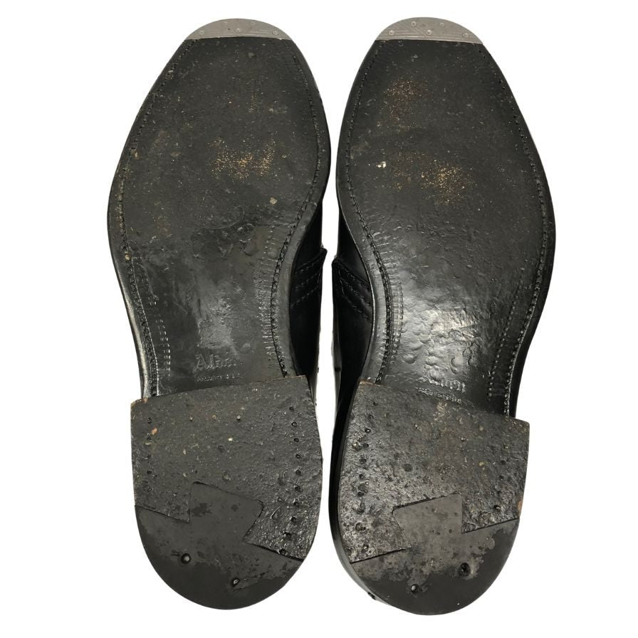 オールデン レザーシューズ LEATHER SOUL別注 14789 コードバン プラザラスト ブラック サイズUS7D Alden ビジネスシューズ 約25.0cm【LA】【中古】
