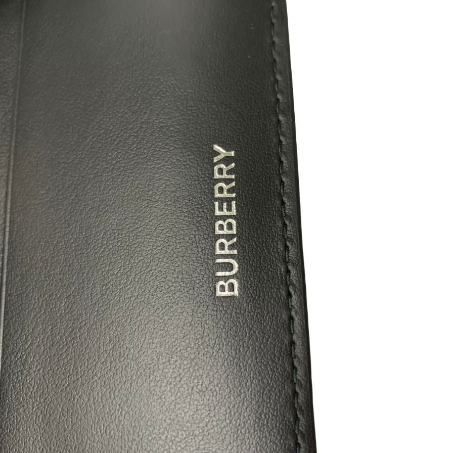 新品同様◆バーバリー ノバチェック柄 二つ折り コンパクトウォレット サフィアーノ BURBERRY【AFI15】