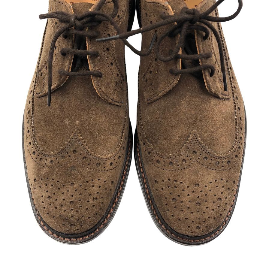 トリッカーズ シューズ リチャード 943692 スエード ブラウン系 サイズ8.5 メンズ Tricker's 約27.0cm【AFD1】