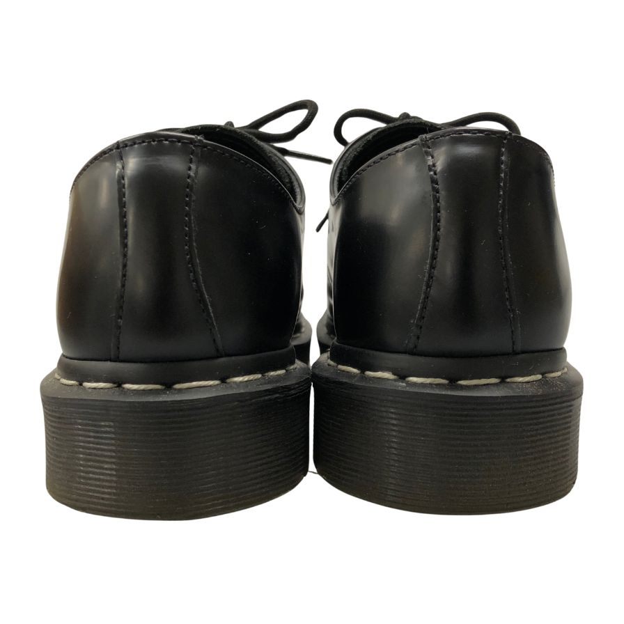 ドクターマーチン レースアップシューズ 1461 3ホール ホワイトステッチ ブラック メンズ UK7 Dr.Martens 約25.5cm【AFD9】