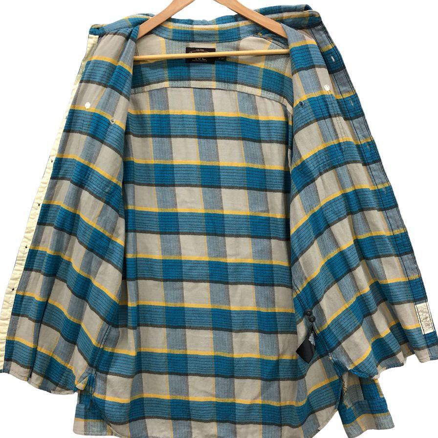 美品◆ダブルアールエル チェックシャツ サイズL ワンスター メンズ サイズL RALPH LAUREN RRL 【AFB48】