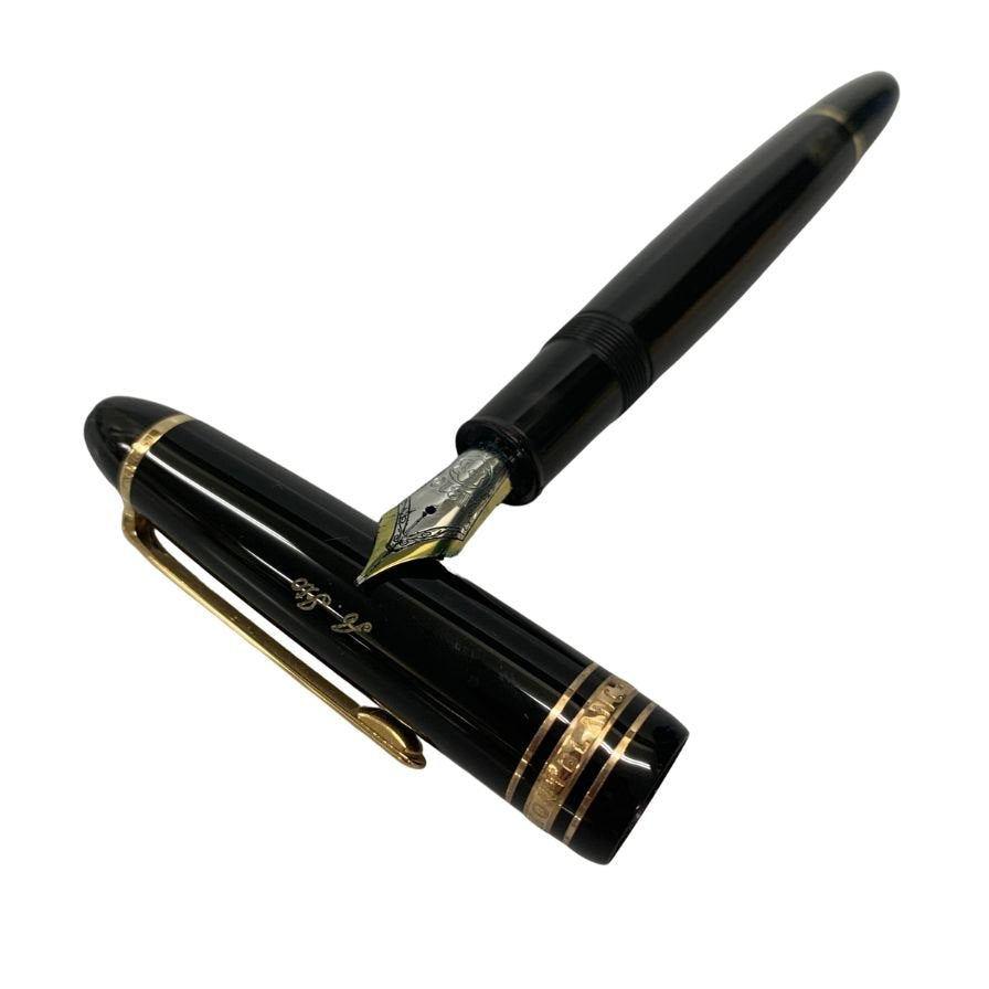 中古◇モンブラン 万年筆 マイスターシュテュック 4810 ペン先14K ブラック ゴールド MONTBLANC MEISTERSTUCK【 –  ストックラボ オンライン｜ブランドヴィンテージ