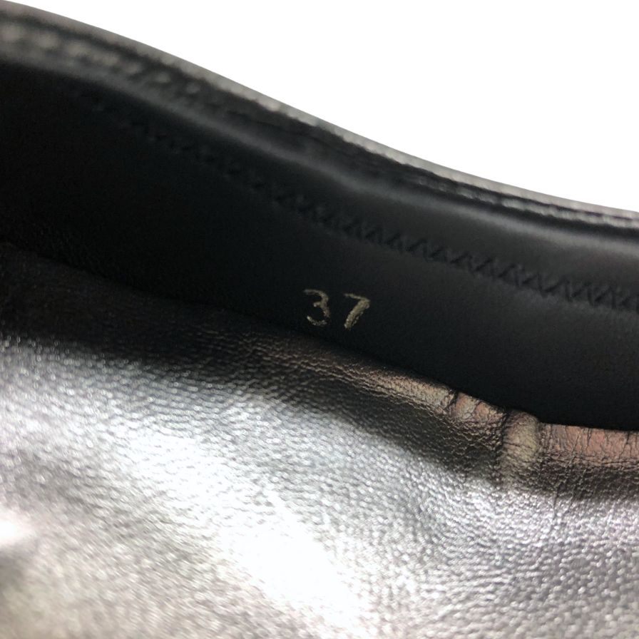 プラダ パンプス レザー ゴム底 レディース サイズ23.5cm PRADA 約23.5cm【AFD13】