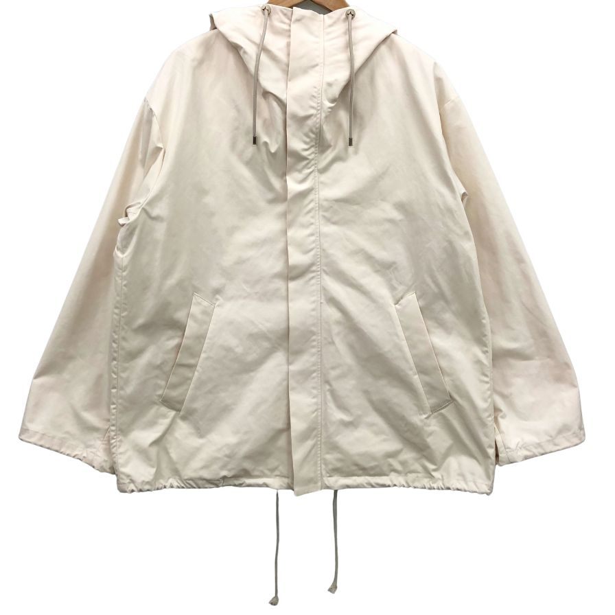 極美品◆オーラリー ジャケット ブルゾン A23SB02PC ポリエステル サイズ4 ホワイト メンズ AURALEE 【AFB32】
