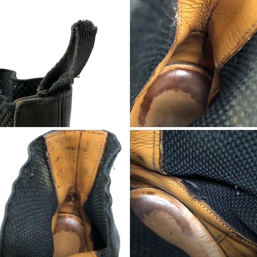トリッカーズ サイドゴア ブーツ メンズ ブラック 25.0 Tricker’s 約25.0cm【AFD9】
