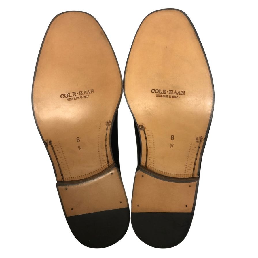 コールハーン タッセル ローファー ブラック サイズ8W COLE HAAN 約26.0cm【AFD15】
