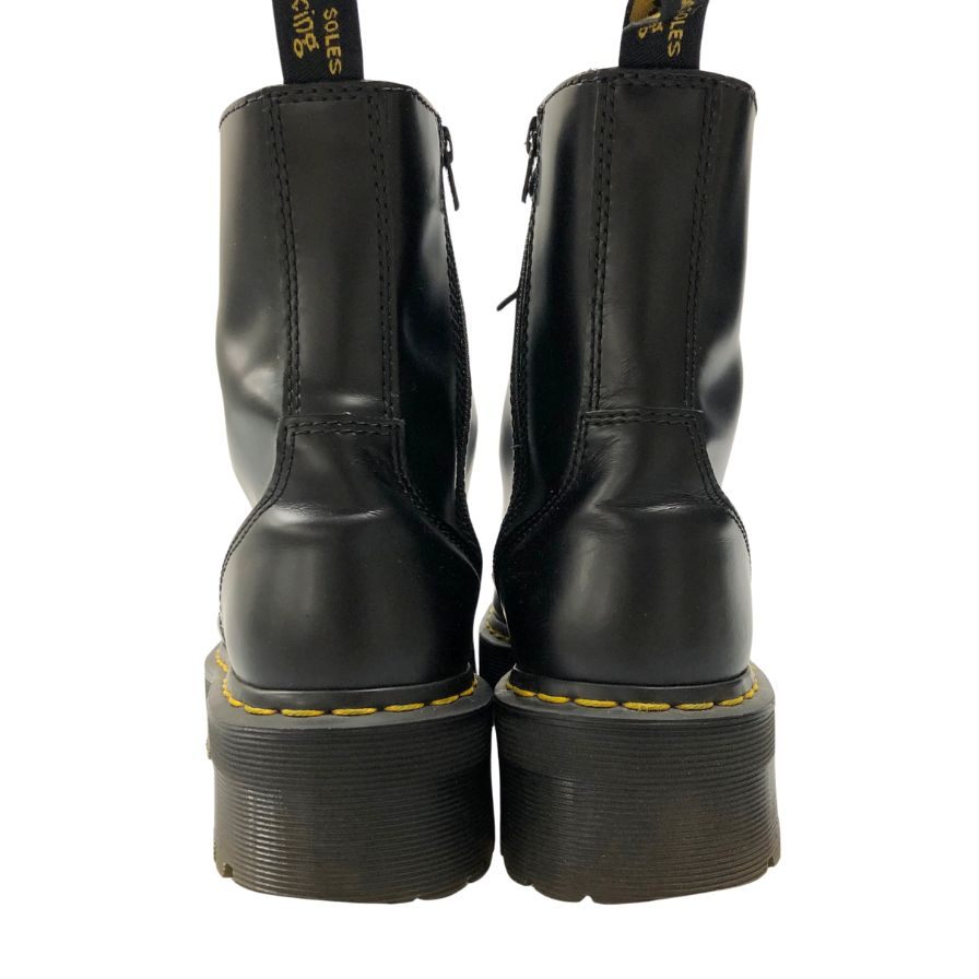 ドクターマーチン レースアップブーツ 8ホール レザー サイズUK6 メンズ ブラック Dr.Martens JADON 約24.5cm【AFC35】