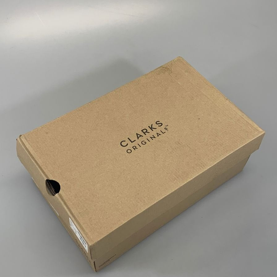 クラークス レザーシューズ デザートロック チャッカブーツ スエード グレー サイズUK9 Clarks 約27.0cm【AFD8】