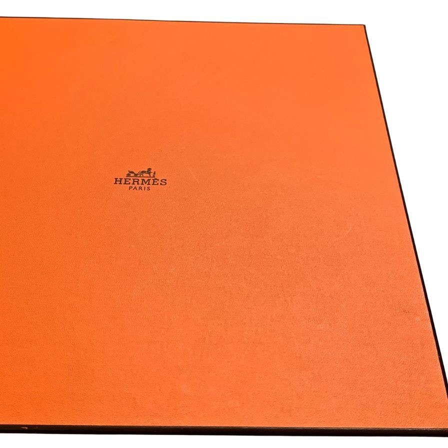 エルメス プレート シュヴァルドリアン ホース ホワイト 約26㎝ HERMES 2枚セット【AFI28】【中古】